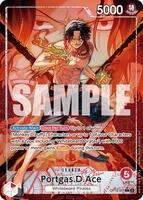 Portgas.D.Ace (001) (Alternate Art) - The Time of Battle - One