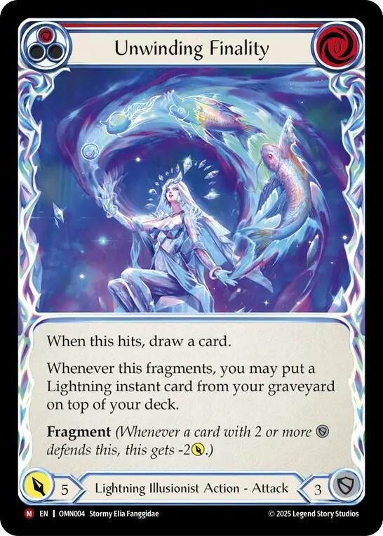(gamon　unwound) Unwinding Finality - Omens of the Third Age - Flesh and Blood TCG