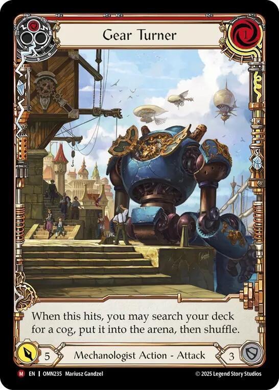 Gear Turner (Extended Art) - Omens of the Third Age - Flesh and