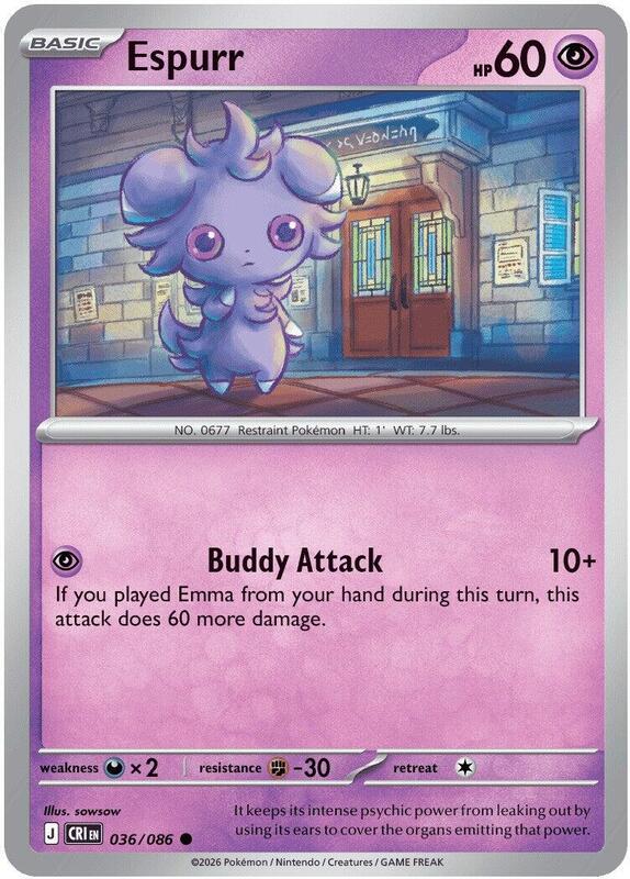 Espurr 036/086 from ME04: Chaos Rising