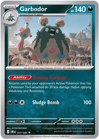 Garbodor #057/086 from ME04: Chaos Rising Pokemon card image