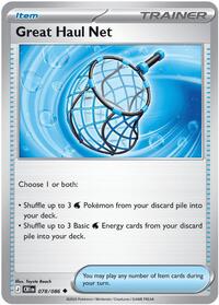 Great Haul Net #078/086 from ME04: Chaos Rising Pokemon card image