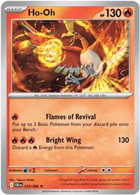 Ho-Oh #010/086 from ME04: Chaos Rising Pokemon card image