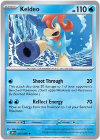 Keldeo #019/086 from ME04: Chaos Rising Pokemon card image