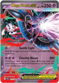 Mega Floette ex #035/086 from ME04: Chaos Rising Pokemon card image