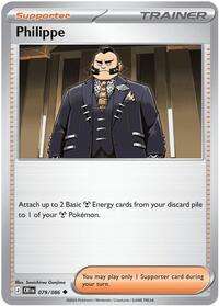 Philippe #079/086 from ME04: Chaos Rising Pokemon card image