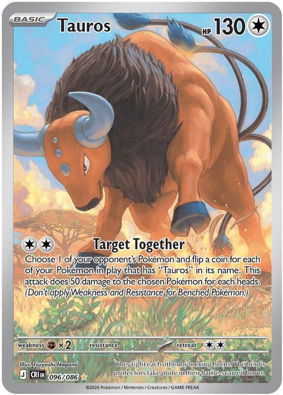 Tauros 096/086 from ME04: Chaos Rising