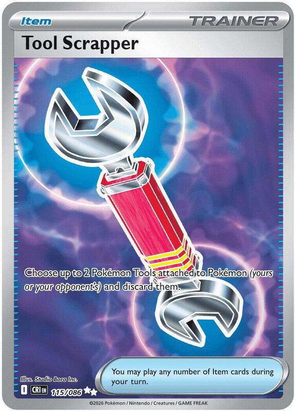 Tool Scrapper 115/086 from ME04: Chaos Rising
