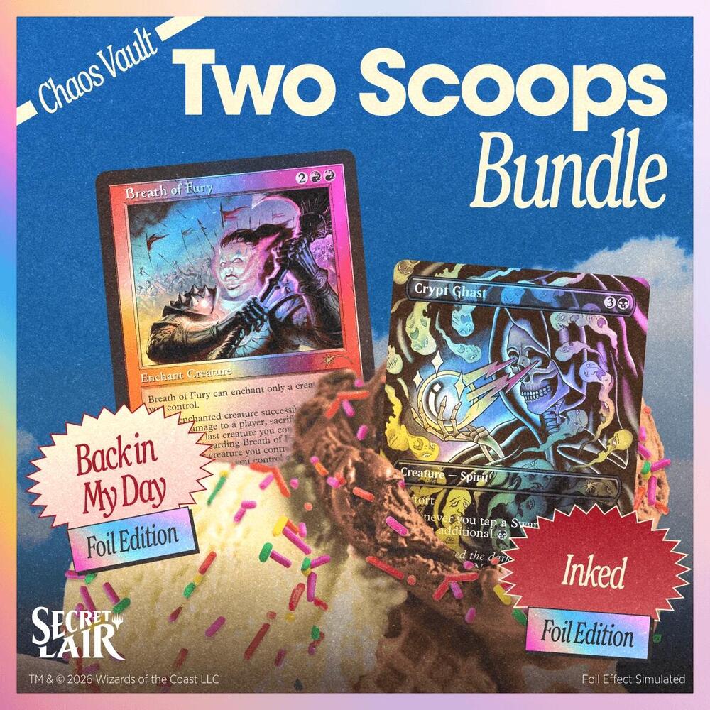 Secret Lair Drop: Two Scoops - Double Sprinkles Bundle - Secret