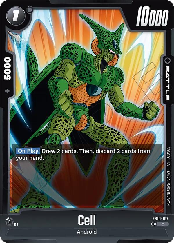 Cell - FB10-107 - Cross Force - Dragon Ball Super: Fusion World