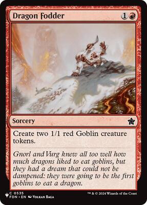 Dragon Fodder