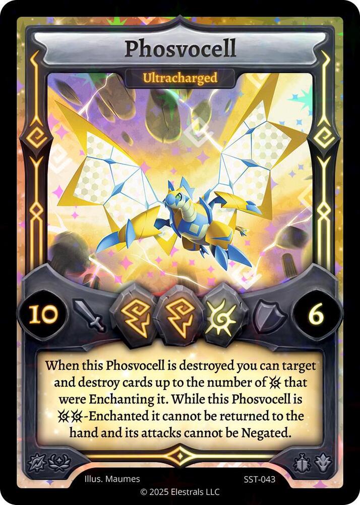 Phosvocell - Ultracharged (SST-043) - Divine Champions: Sunstrike