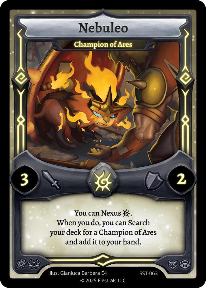 Nebuleo - Champion of Ares (SST-063)