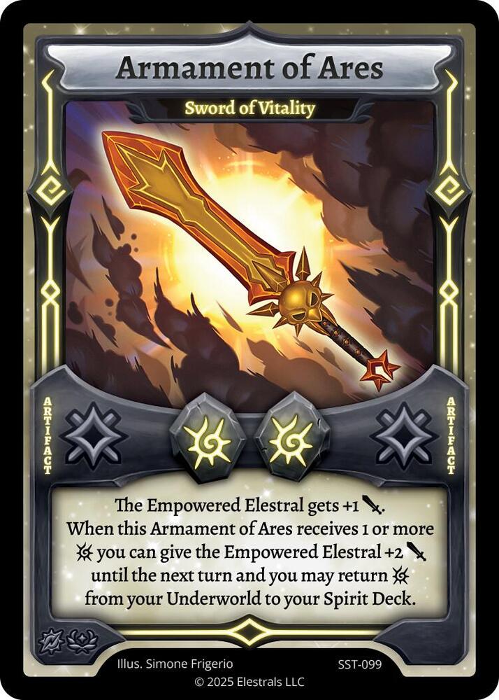 Armament of Ares - Sword of Vitality - Divine Champions: Sunstrike