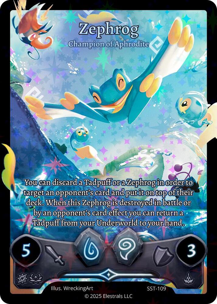 Zephrog - Champion of Aphrodite (SST-109) - Divine Champions