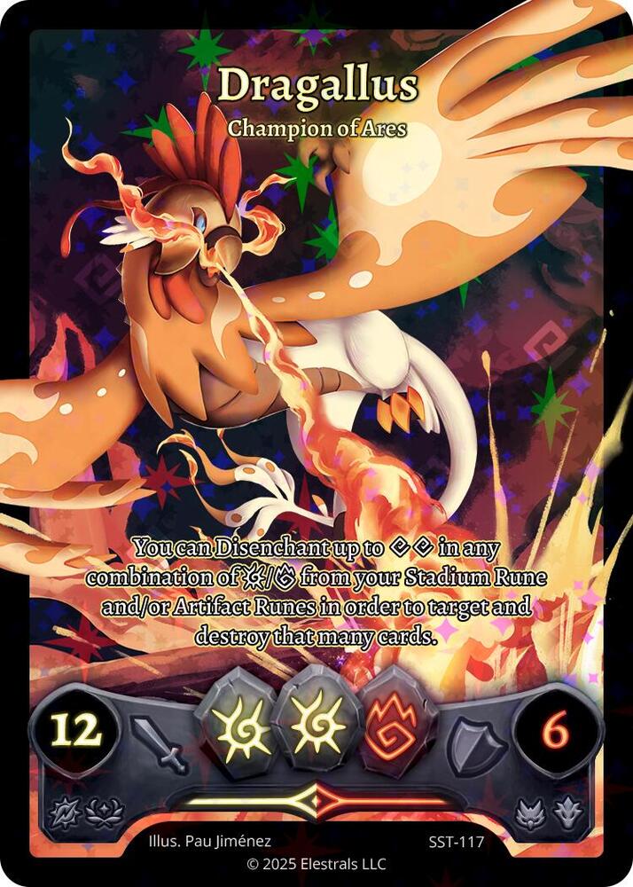 Dragallus - Champion of Ares (SST-117) - Divine Champions