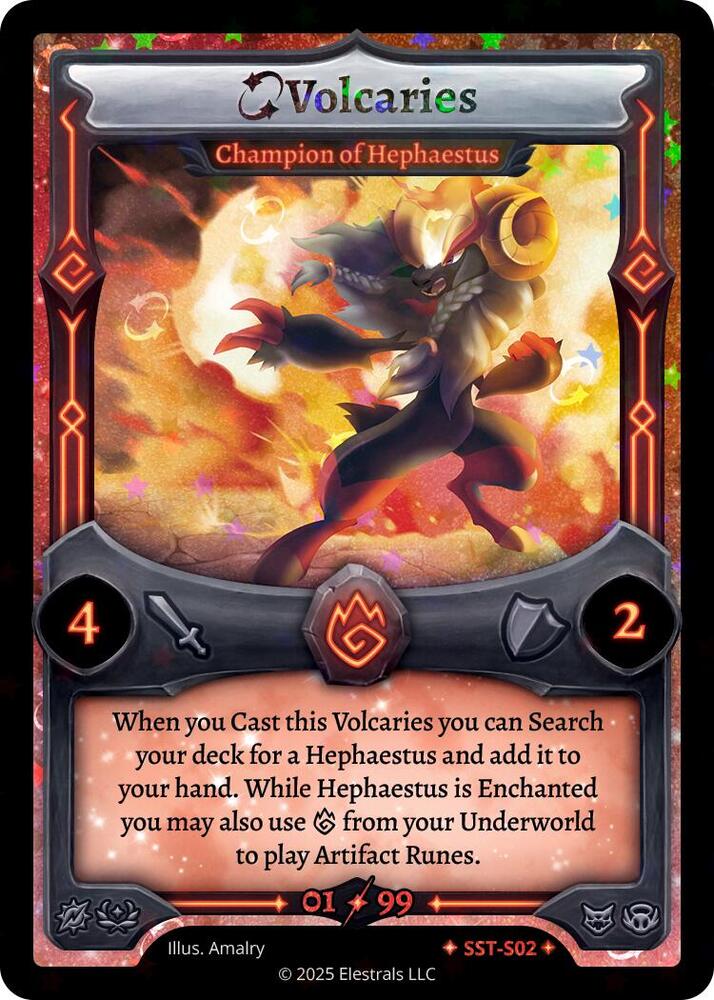 Volcaries - Champion of Hephaestus (SST-S02)