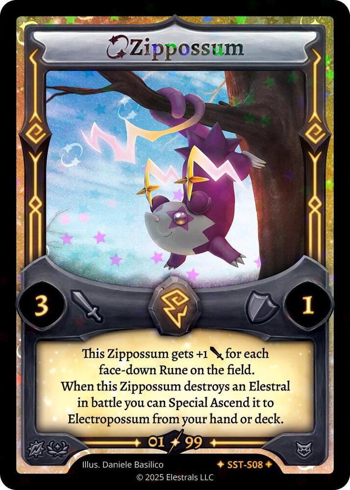 Zippossum (SST-S08) - Divine Champions: Sunstrike - Elestrals