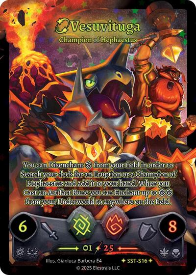Vesuvituga - Champion of Hephaestus
