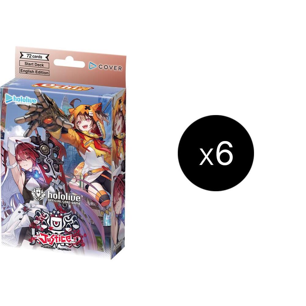 Start Deck: Oshi Justice Display
