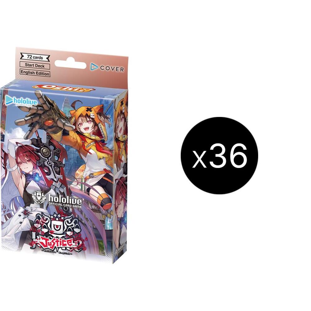 Start Deck: Oshi Justice Display Case