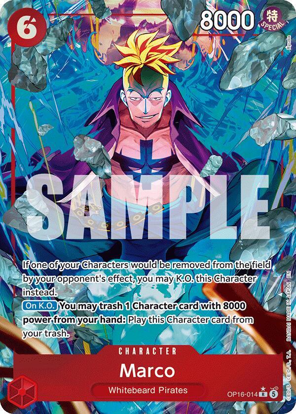 MARCO TAGGIASCO,新品,AOR,DAVID PACK,レア盤 Marco (Alternate Art) - The Time of Battle - One Piece Card Game