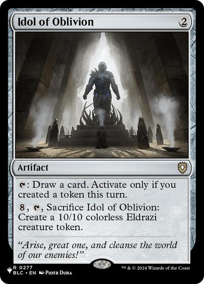 Idol of Oblivion (The List, from BLC) from LIST #BLC-277, Magic: The Gathering card