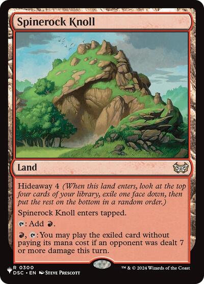 Spinerock Knoll (The List · from DSC) PLST DSC-300 Magic card