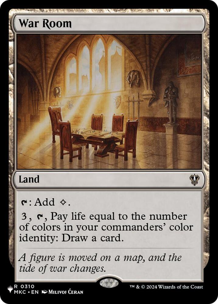 War Room (MKC) 310 card