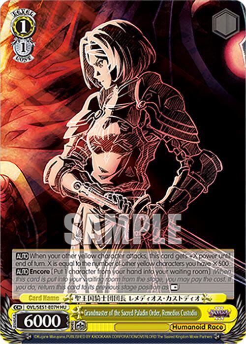 Grandmaster of the Sacred Paladin Order, Remedios Custodio (HU)