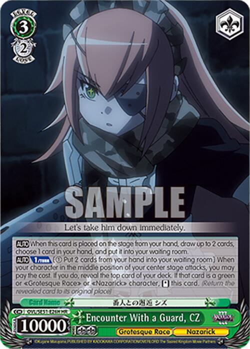 Encounter With a Guard, CZ (HR) - Nazarick: Tomb of the Undead Vol