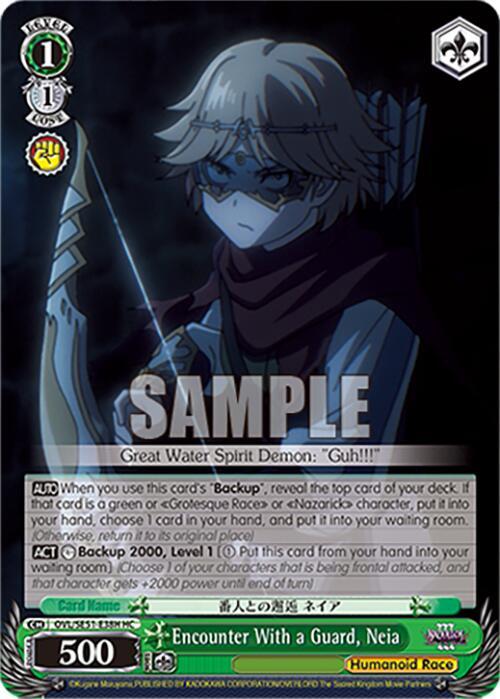 Encounter With a Guard, Neia (HC)