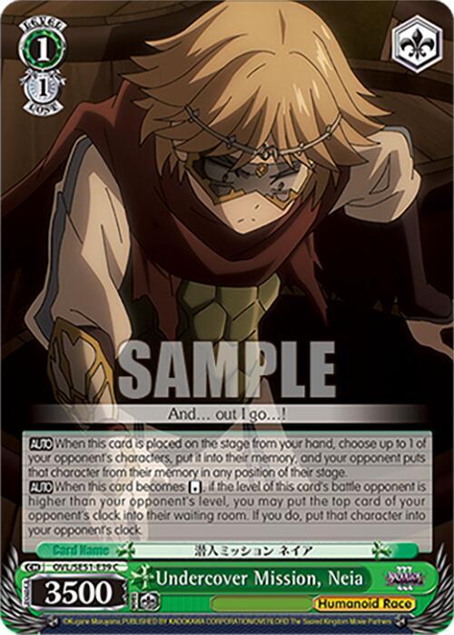 Undercover Mission, Neia