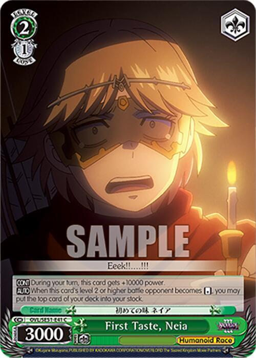 First Taste, Neia