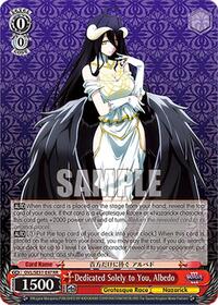 Dedicated Solely to You, Albedo