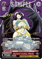 タ*ル様 北へ。 White Illmination　トレーディングカード　トレ Absolute Loyalty, Albedo (SP) - Nazarick: Tomb of the Undead Vol.3