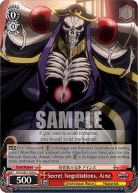 Secret Negotiations, Ainz