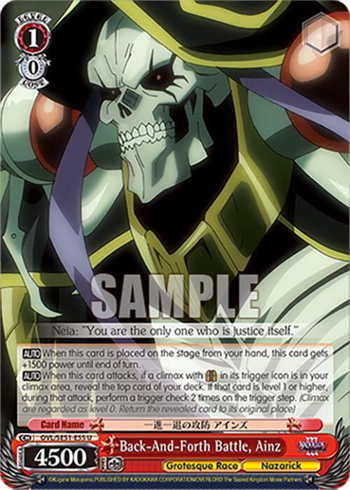 Back-And-Forth Battle, Ainz