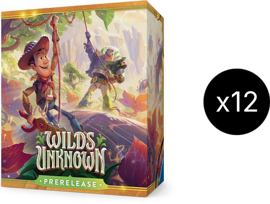 Disney Lorcana: Wilds Unknown Prerelease Box Case - Wilds Unknown