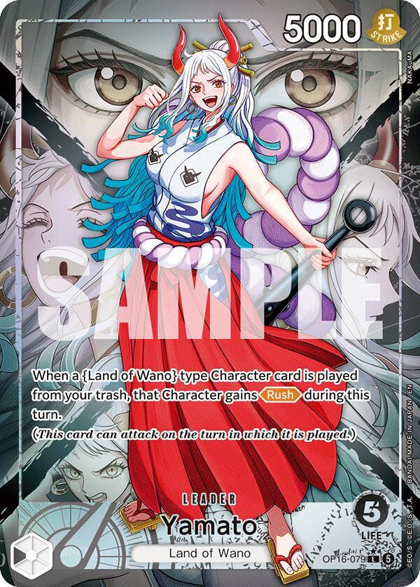 Yamato (079) (Alternate Art) - The Time of Battle - One Piece Card