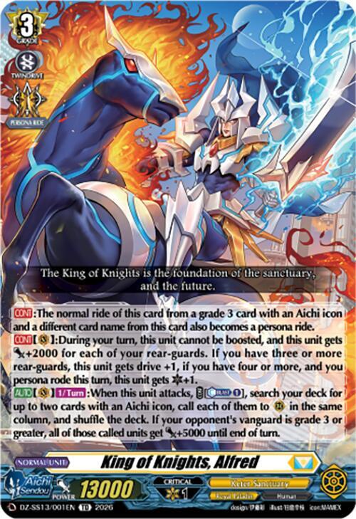 King of Knights, Alfred