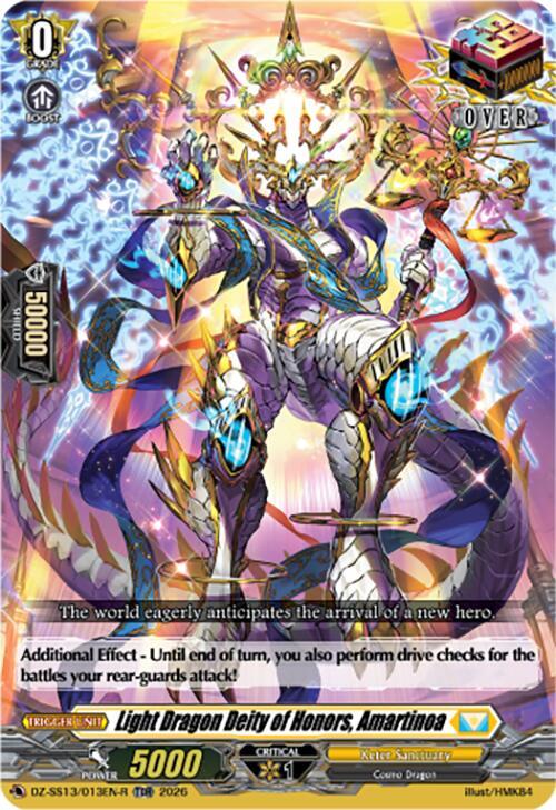 Light Dragon Deity of Honors, Amartinoa (TDR)