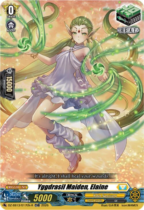 Yggdrasil Maiden, Elaine (TDR) - DZ-SS13: Blaster Blade Start Deck