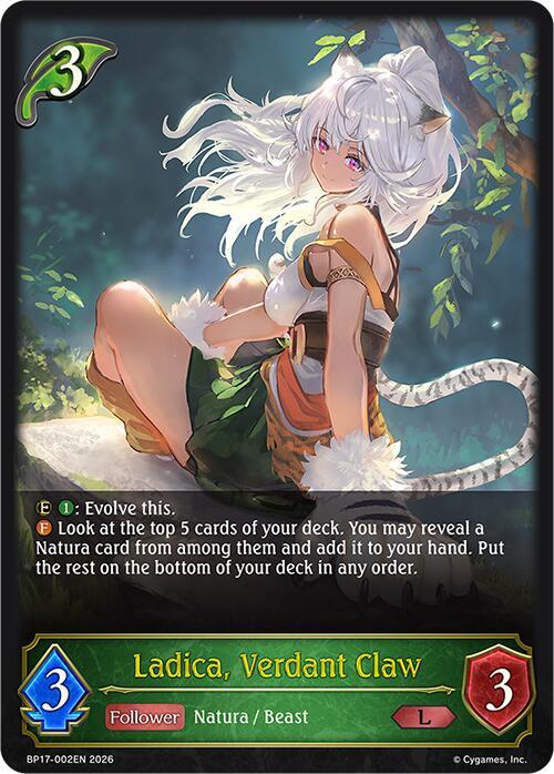 Ladica, Verdant Claw