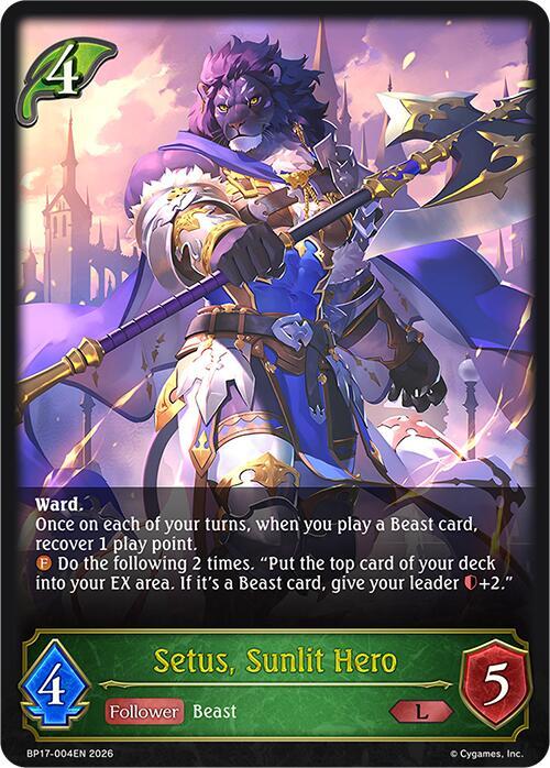 Setus, Sunlit Hero