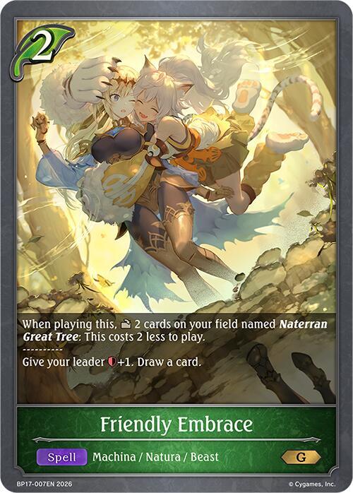 Friendly Embrace - BP17: Convergent Destinies - Shadowverse