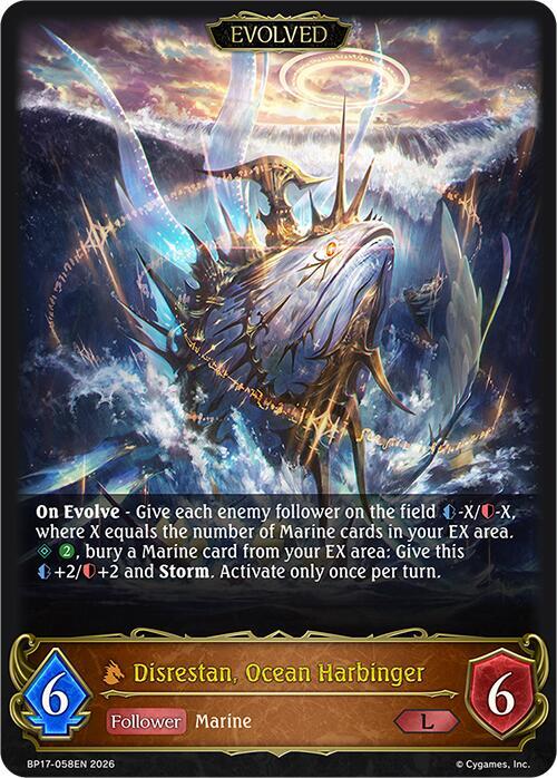 Disrestan, Ocean Harbinger (Evolved)