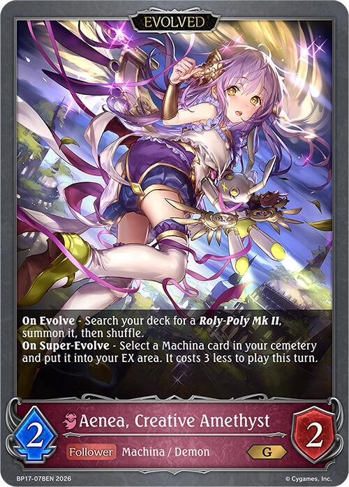Aenea, Creative Amethyst (Evolved) - BP17: Convergent Destinies