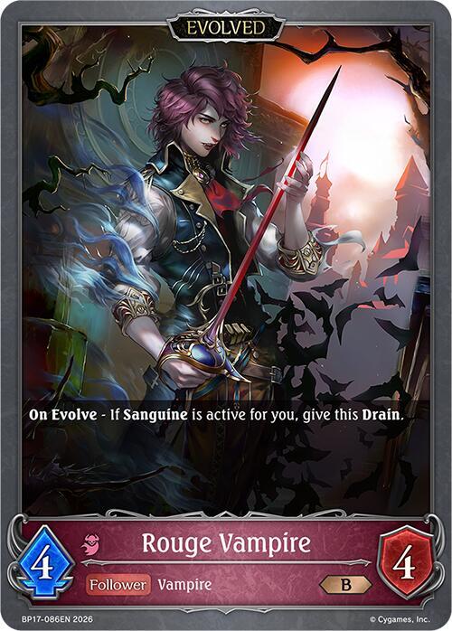 Rouge Vampire (Evolved) - BP17: Convergent Destinies - Shadowverse