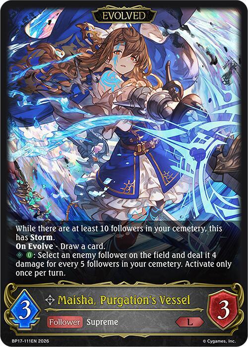 Maisha, Purgation's Vessel (Evolved) - BP17: Convergent Destinies